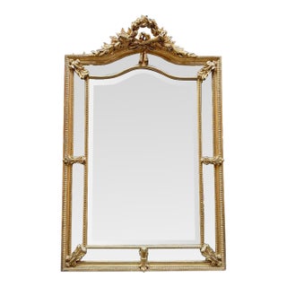 19th Century French Louis XVI Style Mirror For Sale