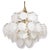 Murano Glass Disc Chandelier by Vistosi for Mazzega, Italy, 1970s For Sale - Image 13 of 13