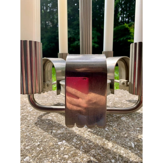 Vintage Art Deco Chandelier, 1930 For Sale - Image 14 of 18