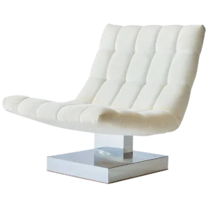 Milo Baughman Cantilevered Lounge Chair