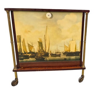 Mid-Century Modern French Bar Cabinet, 1960s For Sale