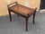 Vintage Wood and Cane Seat Piano or Vanity Bench For Sale In Washington DC - Image 6 of 9