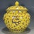 Yellow Famille Rose Porcelain Lidded Dragon Ginger Jar For Sale - Image 8 of 9