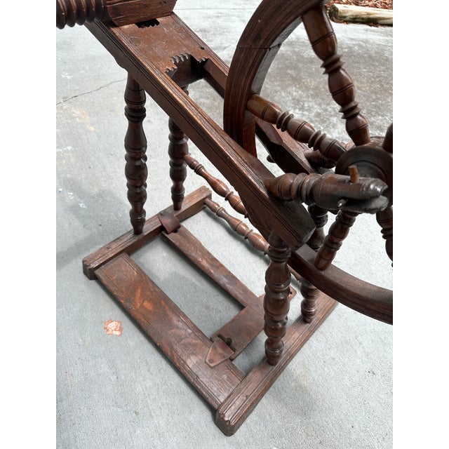 19th Century Spinning Wheel For Sale - Image 11 of 13