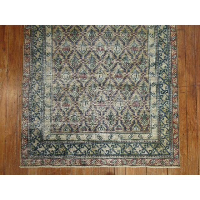 19th Century Shabby Chic Caucasian Rug - 2'7" x 4'7" For Sale In New York - Image 6 of 8