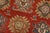 Kazak Rug 3’11” X 5’3” Red Wool Tribal Hand-Knotted Oriental Carpet For Sale - Image 4 of 12
