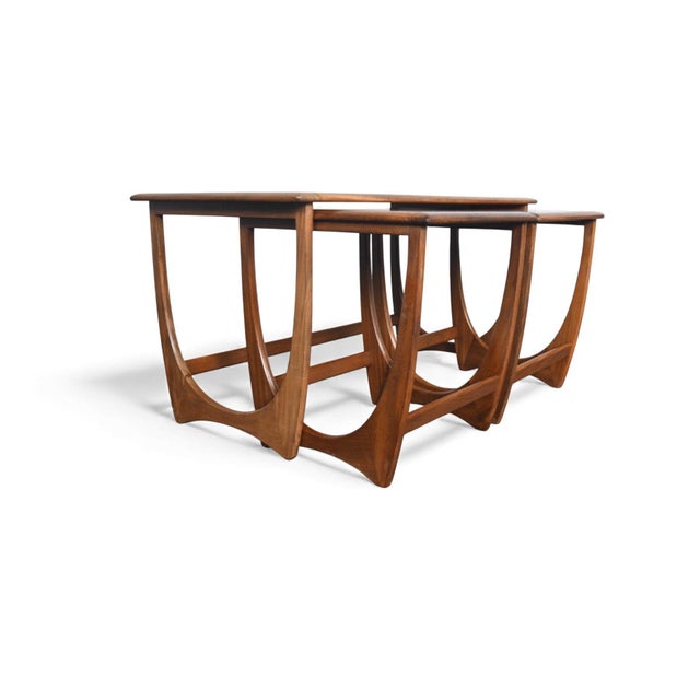 Mid 20th Century Mid 20th Century Set of Long G Plan Astro Nesting Tables For Sale - Image 5 of 8