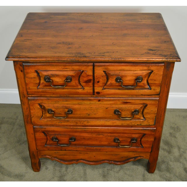 Habersham Plantation Distressed Pine French Country Style Chests