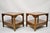 Century Furniture Chinoiserie Fretwork Wooden Side Lamp End Tables - A Pair For Sale - Image 12 of 12