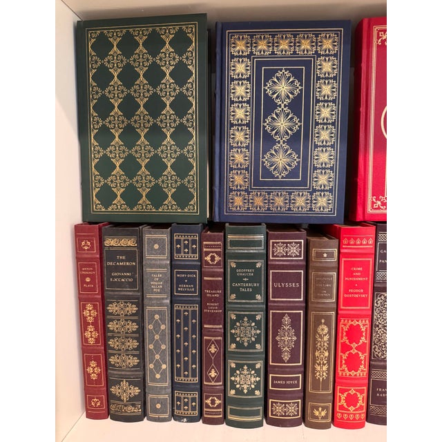 Traditional Vintage Franklin Library Collection - Set of 40 Books, Published by Franklin Library For Sale - Image 3 of 7