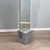 Glass Postmodern Silhouette Standing Floor Mirror by Pierre Cardin for Acerbis, 1980s For Sale - Image 7 of 15