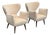 Coup Studio for Coup D’Etat Italian Club Chairs, Pair For Sale
