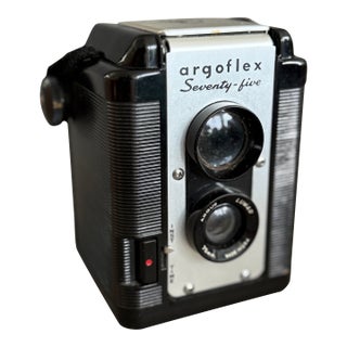 Vintage Argus Argoflex Seventy-Five Vintage TLR Camera 620 Film 75mm Lumar Lens For Sale