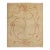 Hand Knotted Borderless Oushak Rug. 4'10" X 5'10" For Sale