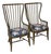 Hooker Furniture Sanctuary Tall Spindle Armchairs + Ralph Lauren Fabric, Pair For Sale