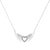 Gift this romantic and stylish diamond angel wings to your special angel. Styled on sterling silver this pendant features...