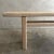 Wood Custom Made Long Elm Wood Console Table 108" For Sale - Image 7 of 8