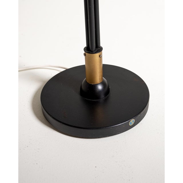 Swedish Three-Light Floor Lamp, 1950s For Sale - Image 12 of 14