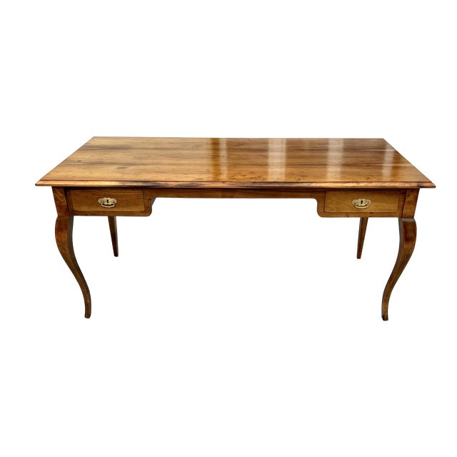 Biedermeier Desk in Brown Walnut, 1930s For Sale