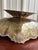Vintage Large Hammered Brass Console Bowl Centerpiece For Sale - Image 11 of 12