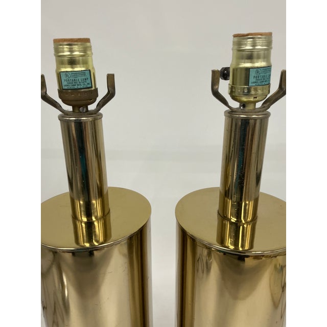 Pair of Modernist Table Lamps by Pierre Cardin for Laurel. For Sale - Image 10 of 12