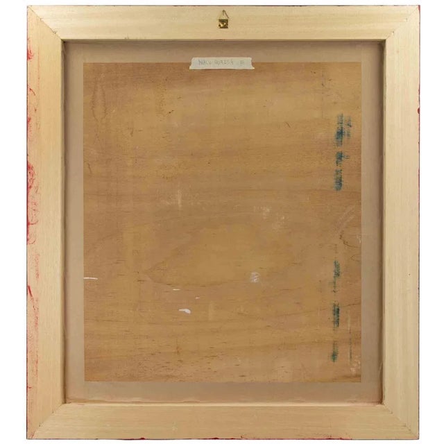 Sirio Pellegrini, The Family, Oil Painting, 1969 For Sale - Image 4 of 5