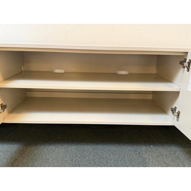 Wood West Elm Pictograph Media Console, Carbon For Sale - Image 7 of 12