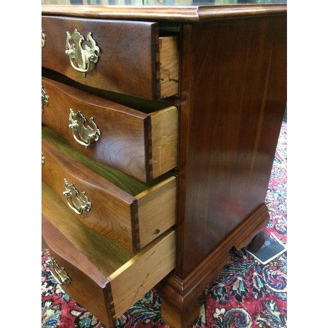 Vintage Bachelor Chest, Four Drawer Chest, Statton Furniture For Sale - Image 9 of 16