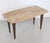 Paolo Buffa Rectangular Beech Coffee Table with Pink Travertine Top attributed to Paolo Buffa, 1950s For Sale - Image 4 of 13