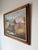 1970s Vintage Rural Autumn Landscape Oil on Canvas Painting – Wood Frame For Sale - Image 4 of 12