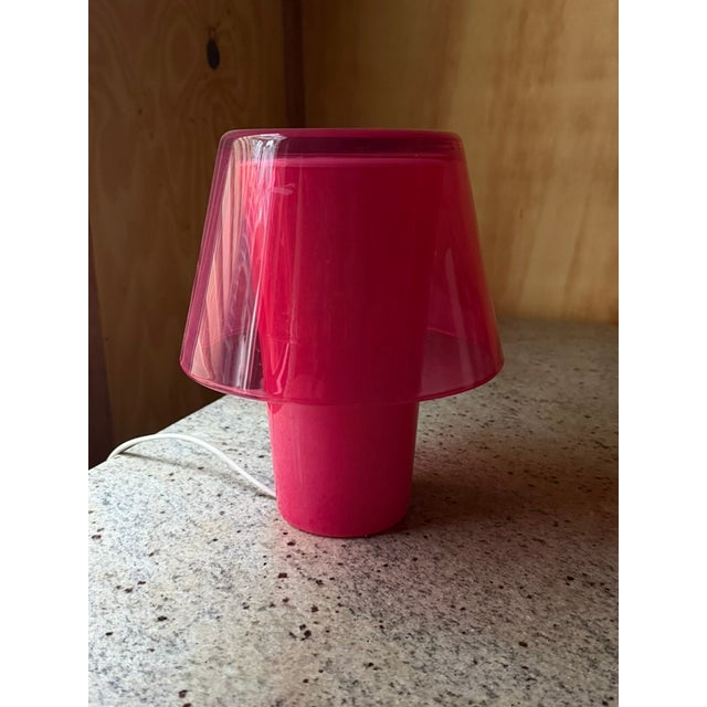 Vintage Gavik Pink Lamp by Helena Svensson for Ikea, 1990s For Sale - Image 6 of 14