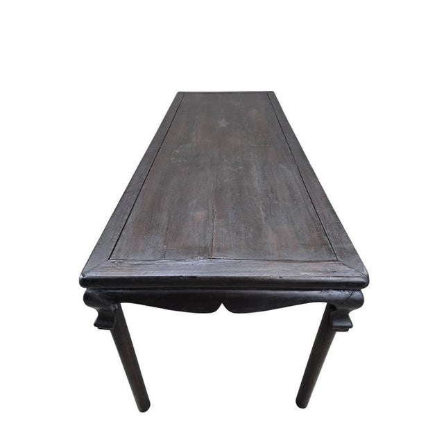 Vintage Shanxi Province Elm Table For Sale In Chicago - Image 6 of 8