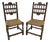 Vintage French Provincial Chairs - A Pair For Sale