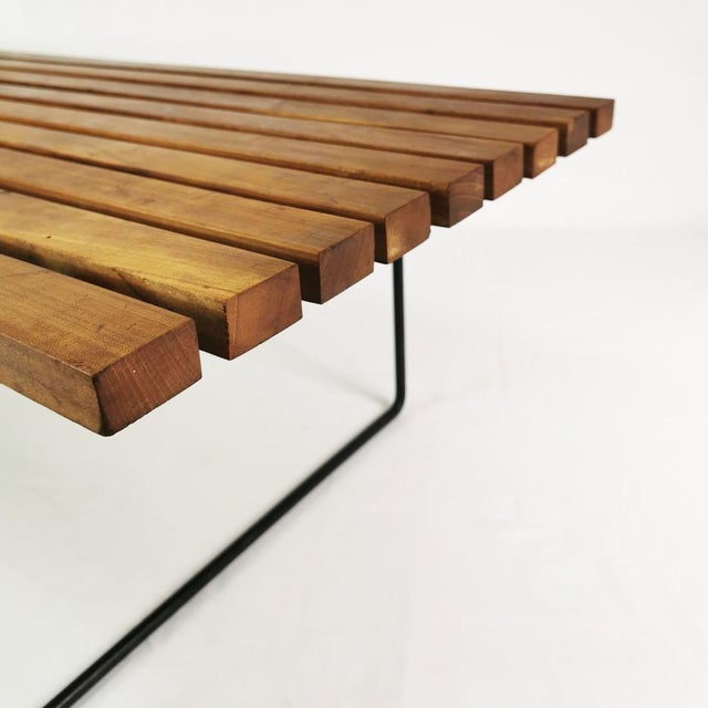 Bauhaus Model 400 Bench by Harry Bertoia for Knoll International, 1950s For Sale - Image 3 of 14