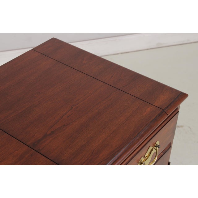 Henkel Harris Cherry Flip Top Server Cabinet For Sale - Image 11 of 18