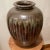 Vintage Exta Large Stoneware Iridescent Colors Drip Glaze Pottery Vase For Sale - Image 13 of 13