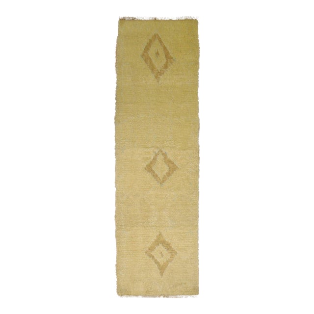 Vintage Shag Turkish Runner For Sale