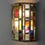 Wall Lamps with Stained Glass, Set of 2 For Sale - Image 4 of 6