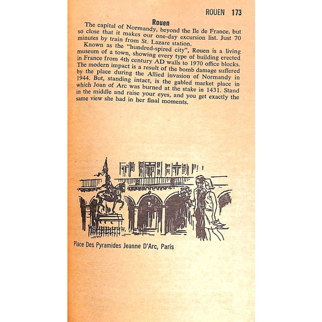 "Twa Getaway Guide Paris" 1971 Porter, Darwin and Godwin, John For Sale - Image 4 of 6