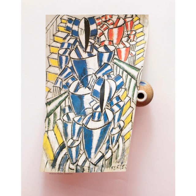 Fernand Léger 1990 After Fernand Leger "The Staircase (1914)", Full-Color Parisian Print For Sale - Image 4 of 9