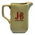 Vintage English J & B Scotch Whisky Pub Water Pitcher For Sale