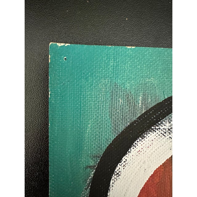 Late 20th Century Original Peter Keil Abstract Painting For Sale - Image 5 of 7