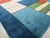 Galerie Shabab Collection Mid-20th Century Persian Mahal Art Deco Rug Inspired by Edward McKnight Kauffer For Sale - Image 9 of 10
