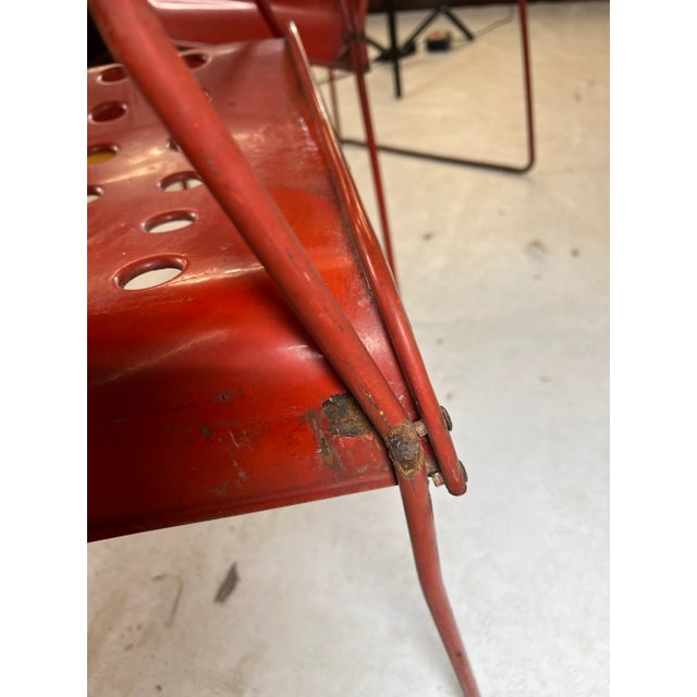 Vintage Italian Steel Omkstak Chairs by Rodney Kinsman for Bieffeplast - a Pair For Sale - Image 12 of 13