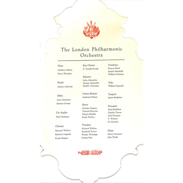 Royal Gala Performance at Royal Covent Garden Programme W/ Rex Whistler Design, 1939 For Sale - Image 4 of 9