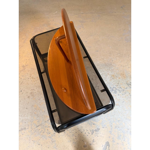 Semi-Circular Coat Rack in Teak by Lysgaard Møbler, 1970s For Sale - Image 5 of 11