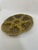 A striking glazed earthenware French Majolica (or barbotine) Oyster Plate crafted by the famous Gien workshop in France....