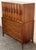 Mid-Century Modern Mid 20th Century Kent-Coffey 'Perspecta' Walnut / Rosewood Highboy Dresser For Sale - Image 3 of 15