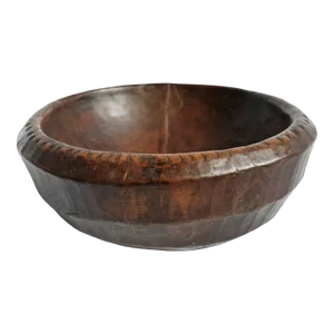 Wood Vintage Baule Bowl