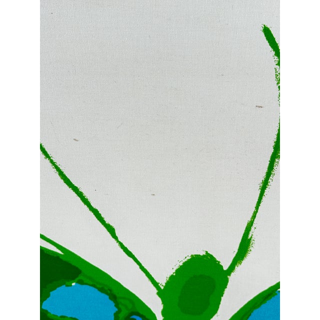 Tom Tru for Raymor Mid-Century Modern Serigraph Butterfly Print For Sale - Image 13 of 16